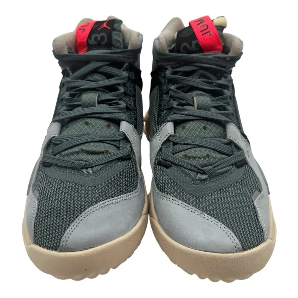 Jordan Delta Mid Basketball Shoes Men's‎ Size 8 Hasta/Bright Crimson DC2130-300